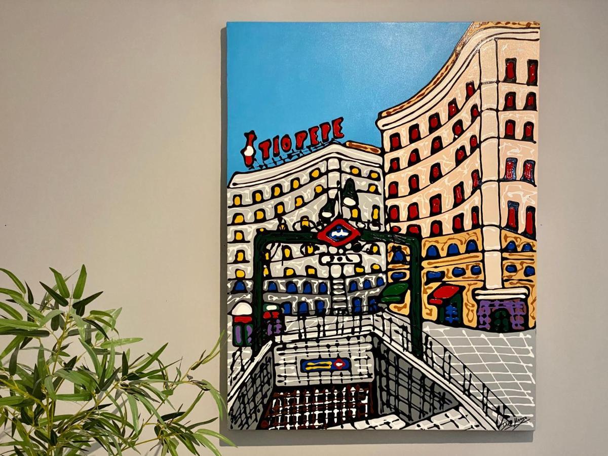 Charming Lavapies Apartment Madrid Luaran gambar